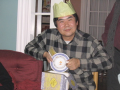 Frank is very pleased