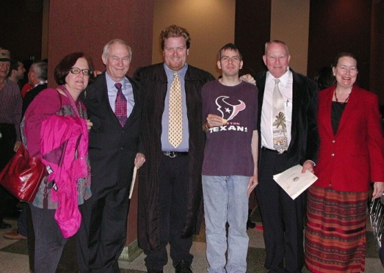 Madeleine, Jim, James, Mark, Andy, and Julie